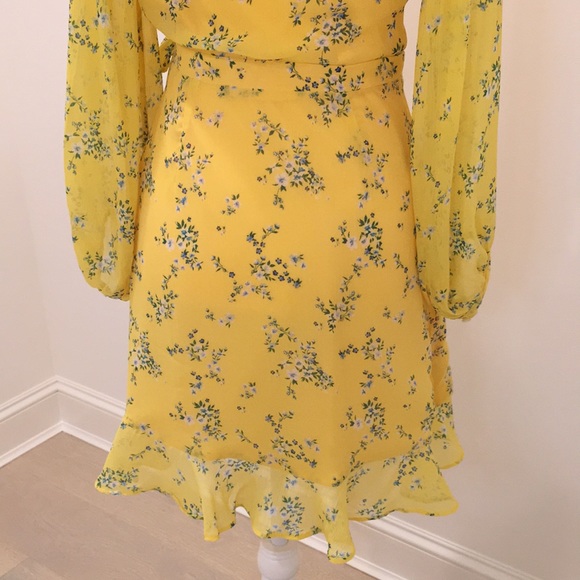 Banana Republic Ruffle-Wrap Dress - Picture 6 of 8
